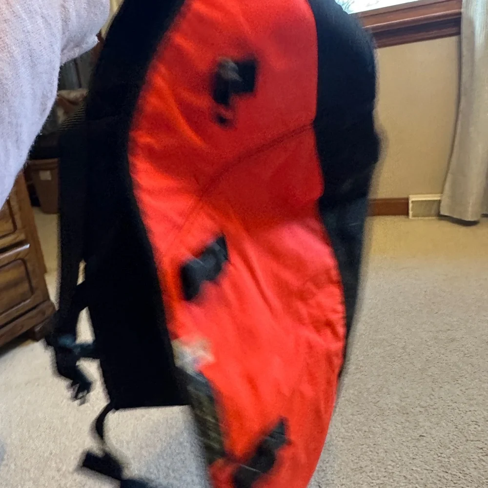 Black and Orange Dog Hunting Jacket L